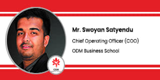 ODM Business School Chief Operating Officer: Mr. Swoyan Satyendu Interview